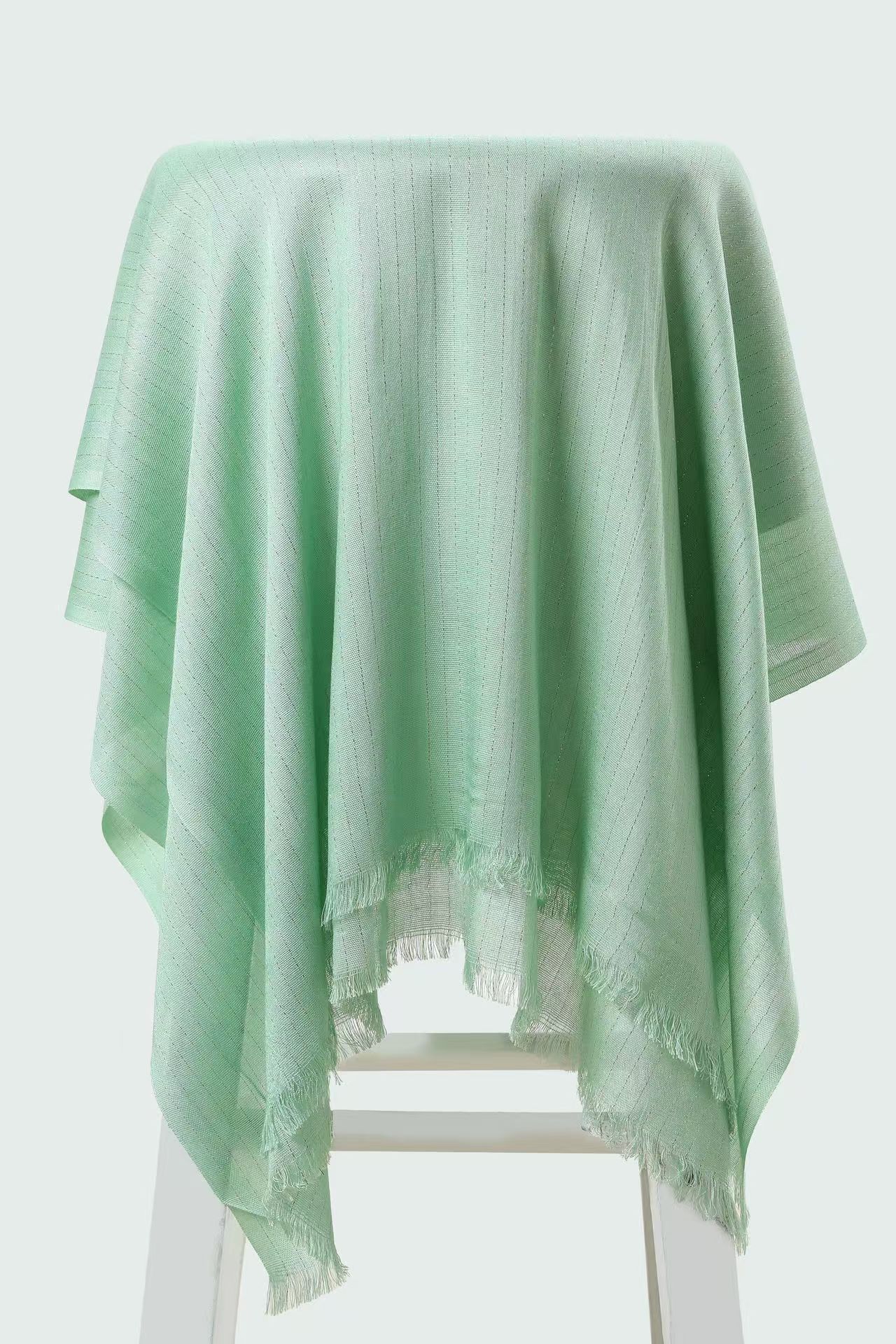 T1154 rayon bright silk glossy scarf summer medium-length thin Malay Middle Eastern sunscreen head scarf