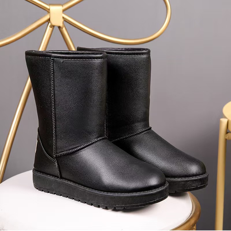 Designer snow boots women's slippers platform boots slide cover classic ultra mini slippers wool suede women's winter ankle short boots Long
