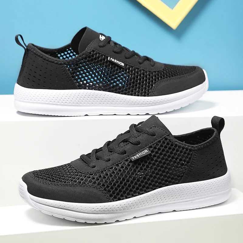 100% Mens Breathable Tennis Shoes Lightweight Sneakers Non Slip Comfortable Outdoor Sports Shoes for Men Walking Sneakers Y250707