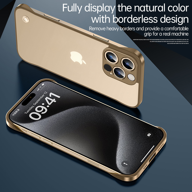 Cell Phone Case Lightweight Scratch Resistant Crystal Clear Protective Cover for Apple iPhone 16 Series