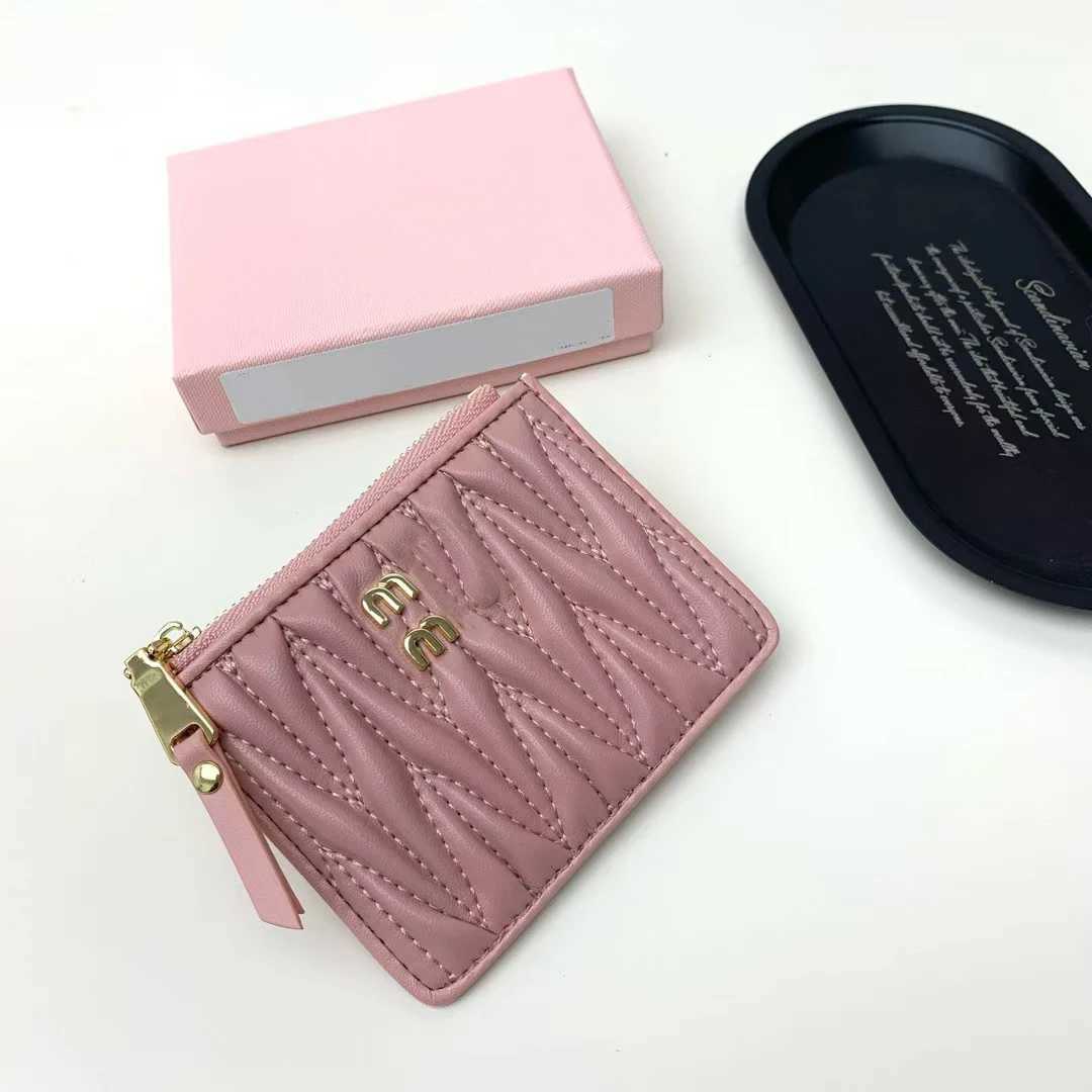 2025 Lady Letter Zero Wallet Embossed Simple Card Holder Card Case Wallet Mti-functial Universal Wallet Y250707