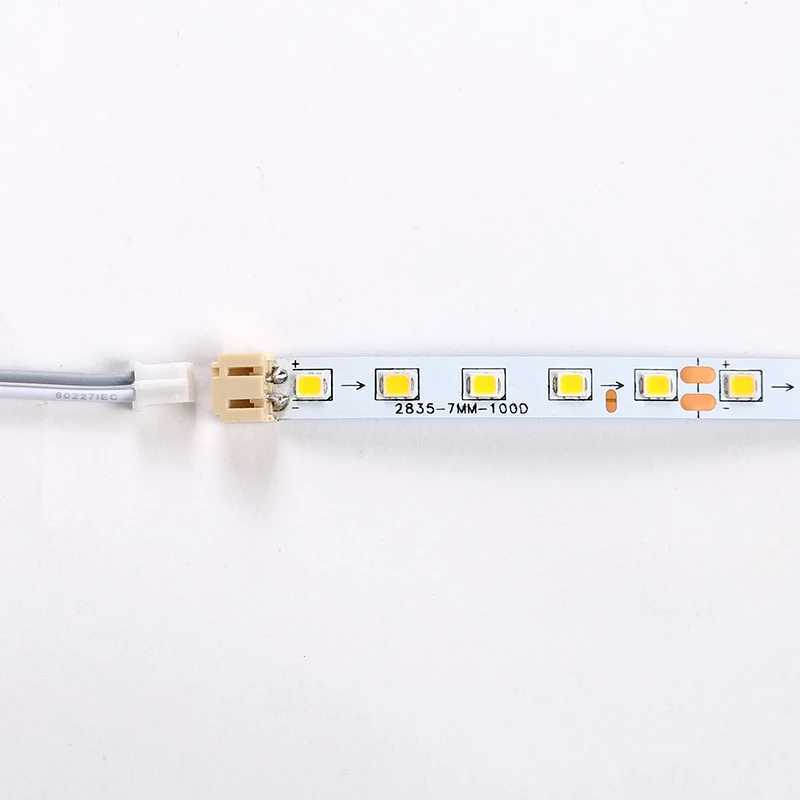 1M/2M/3M 2835 LED ribbon 5B10C-100D 7mm LED strip white Neutral or warm color light tape for use in panel lights chandeliers etc. W250701
