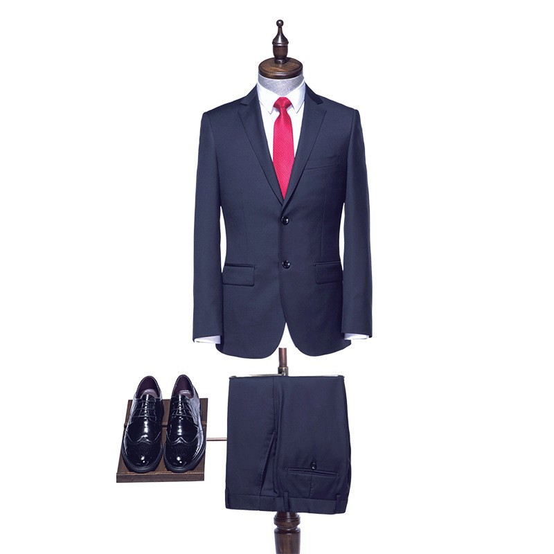 H785Men's three-piece suit, spring and autumn Korean style, slim fit, business suit