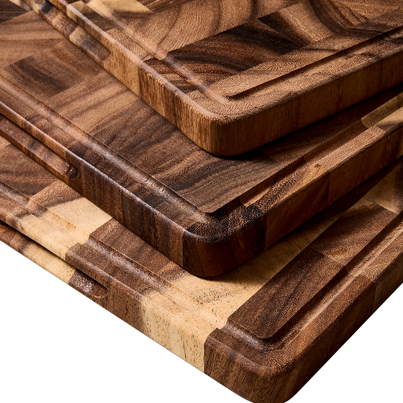 KMDO2008 New Chinese black walnut chopping board solid wood household cutting board cutting board fruit kitchen panel auxiliary antibacterial anti-mol