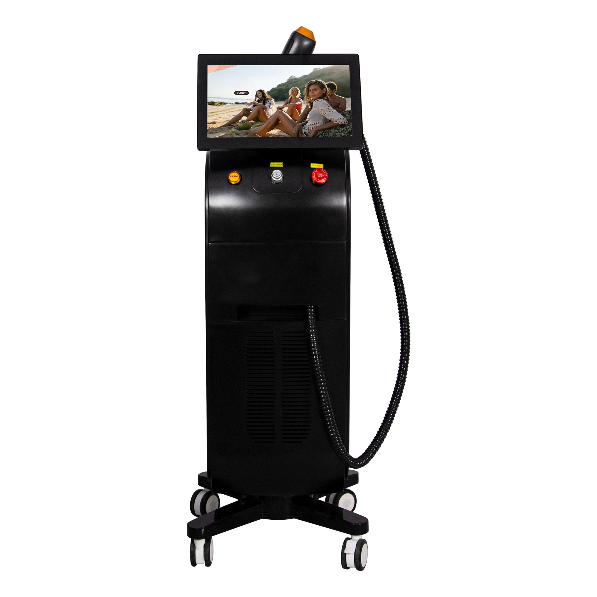2025 Newest 755nm 808nm1064nm Diode Hair Removal Machine 3500W Ice Titanium Platinum Painless Permanent Alexandrite Epilator