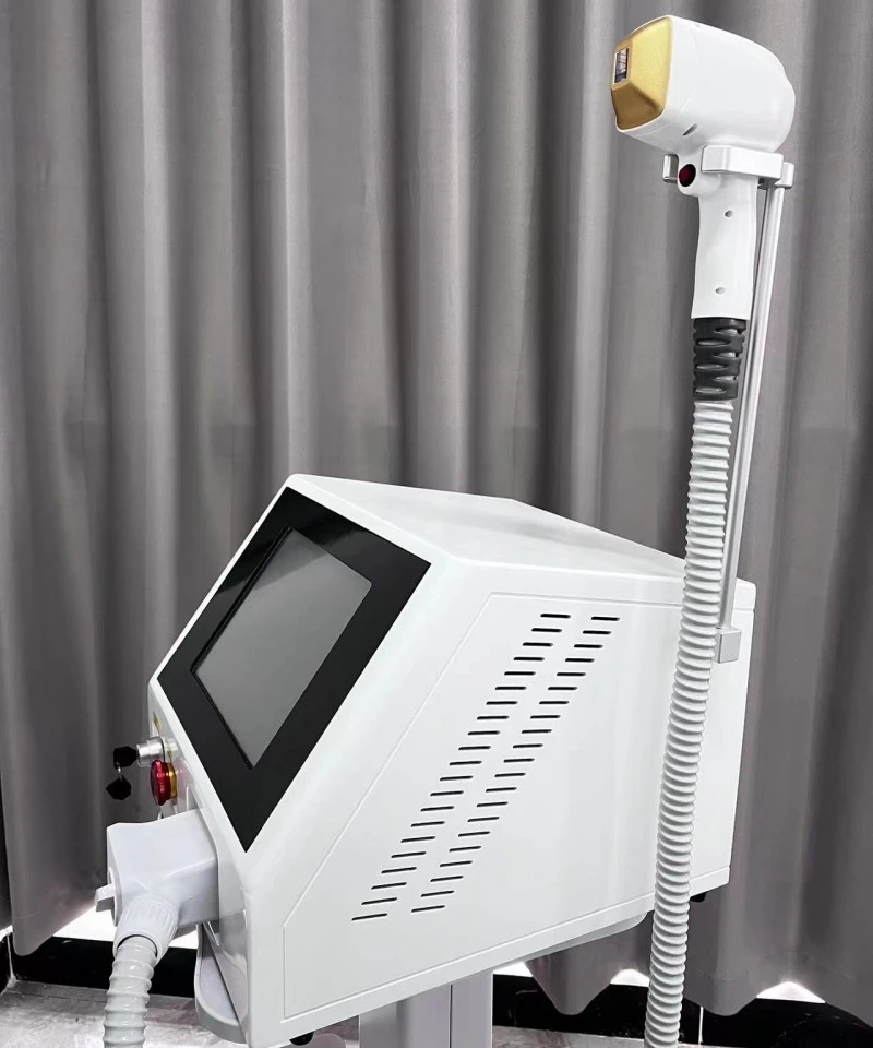 Diode Laser Permanent Hair Removal Machine For Dark Skin Safe Painless Laser Hair Removal Equipment For Salon Use