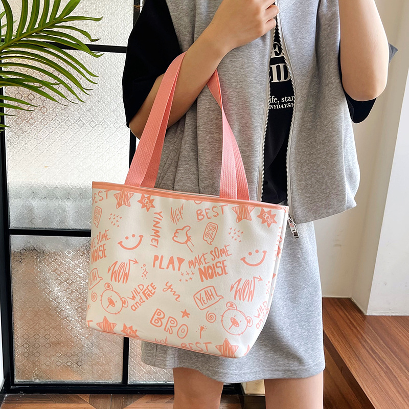 Designer Bag Luxury Bag Designer Free Shipping Summer New Minimalist Tote Small And Fresh Shoulder Bag Temperament Printed Large Capacity Commuting Sh