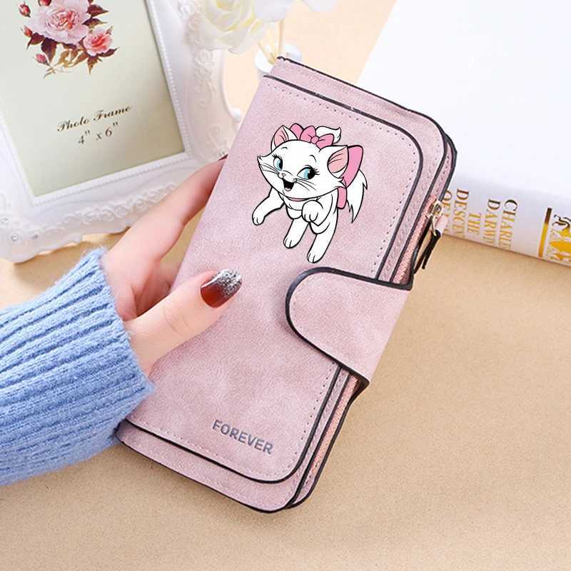 The Aristos Large Capacity Wallet Girl Marie Anime Figures Purse Wan Mti Card Slot Multifunctional Card Holder Y250707