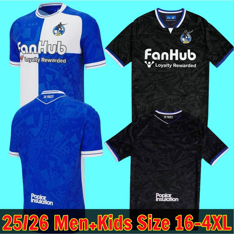3XL 4XL 25 26 Bristols Rovers 2025 special Soccer Jerseys home away 3rd Football Shirt Uniforms Men Kids Kits 99