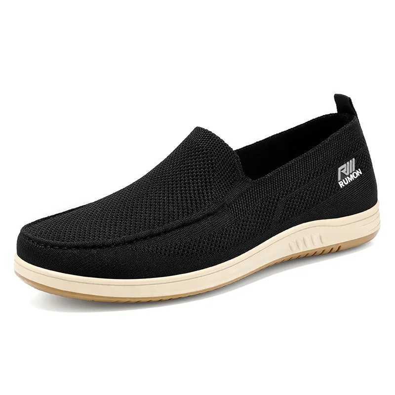 2025 Lightweight Mens Summer Shoes Fashionable and Versatile Casual Sneakers Soft Soled and Comfortable Mens Shoes Y250707
