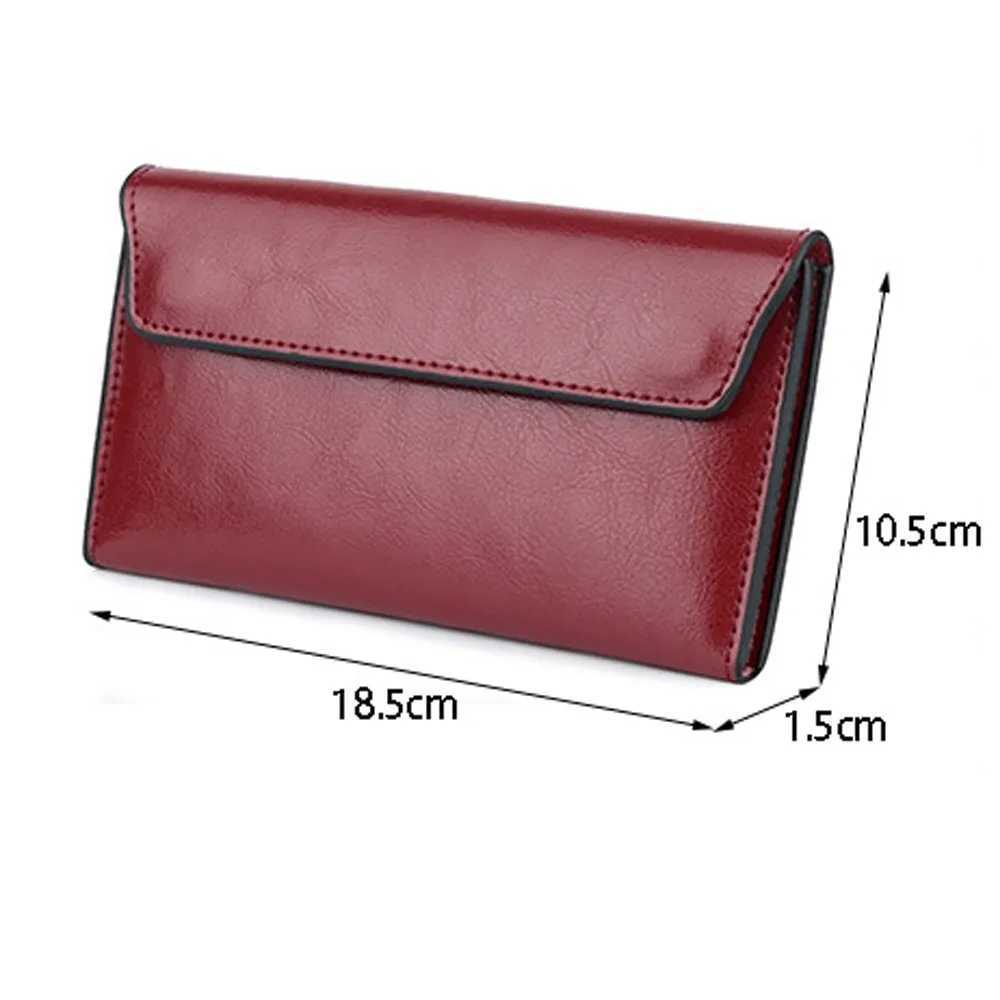 Portable Genuine Leather Wen LG Wallet Large Capacity Multi-purpose Cowhide Wallet Slim Fem Coin Purse Wen Y250707