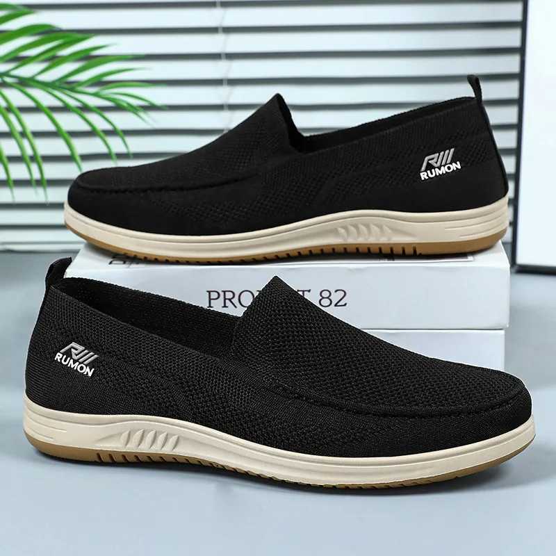 2025 Lightweight Mens Summer Shoes Fashionable and Versatile Casual Sneakers Soft Soled and Comfortable Mens Shoes Y250707