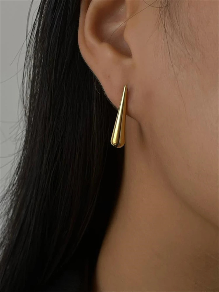 kshmir simple n fashion irregular long earrings a variety of wear method neutral earrings accessories gift 250701