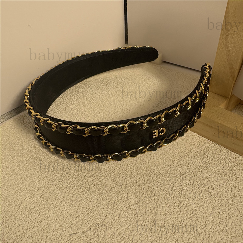French Wide-brimmed chian Braid Headband Fashion New Headband Face Wash hair hoop Simple Temperament Hairpin female hair accessory
