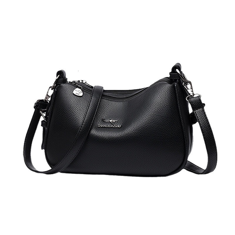 Free Shipping Kangaroo Women's Bag 2025 Designer New Mom Bag Large Capacity Multi Functional Middle Aged And Elderly Crossbody Bag Manufacturer D