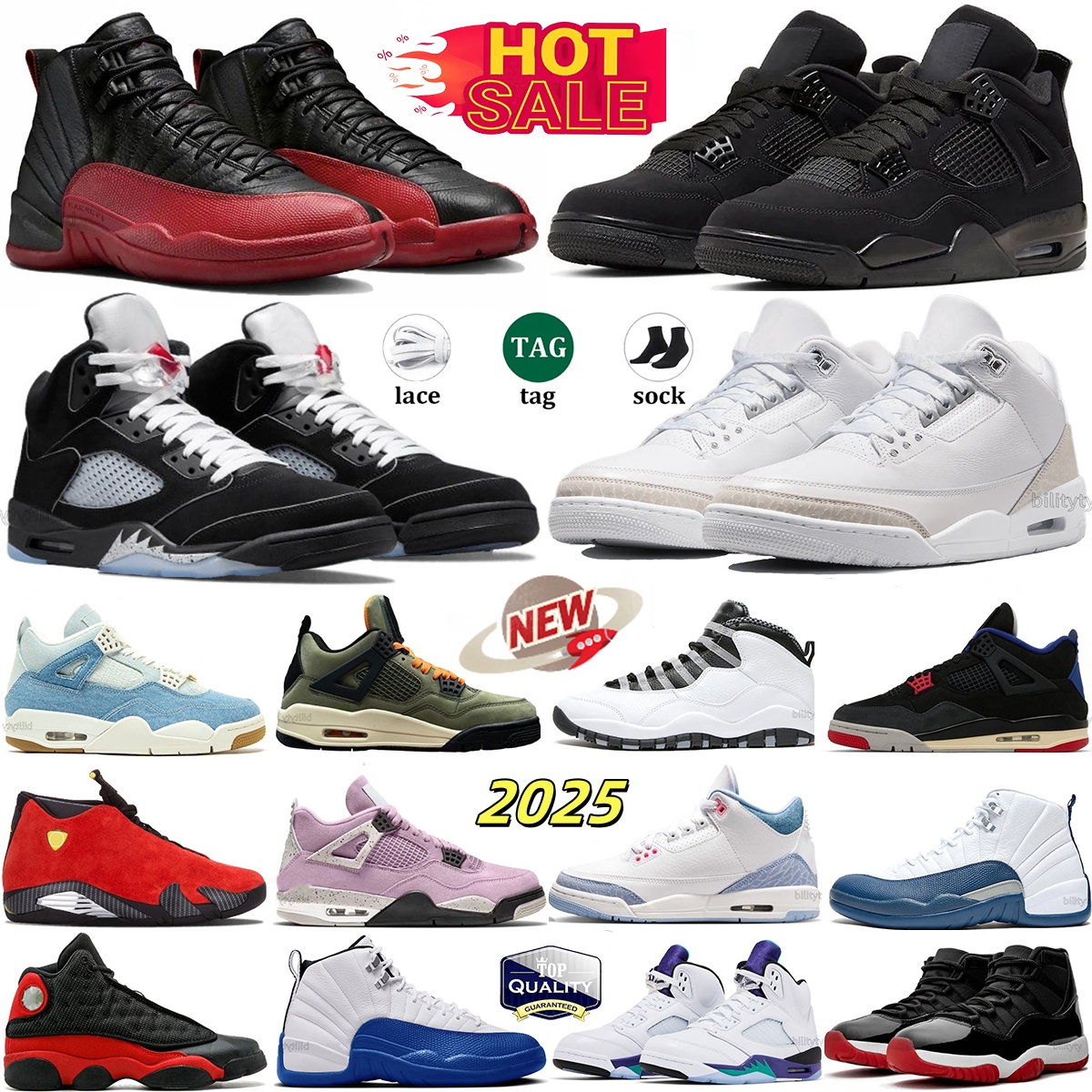 designer shoes basketball shoes 4s black cat white cement 5s fire red Black metallic Chicago Fragment 11s gamma blue Pearl low men women sneakers trainers