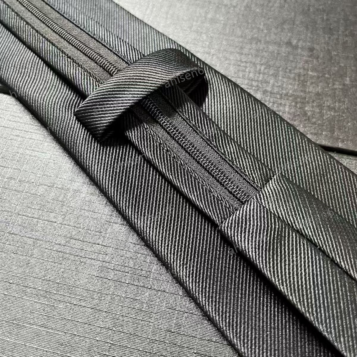 Stylish Necktie for Men Women and Teens Formal Fashionable cessory in Blk White L250926VVMG