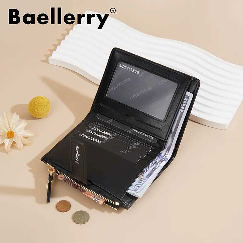 Baellerry High Quality Women Short Wallets Zipper Coin Pocket Card Bag Women Purse New Fi Card Holder Cute Wallet For Girls Y250707