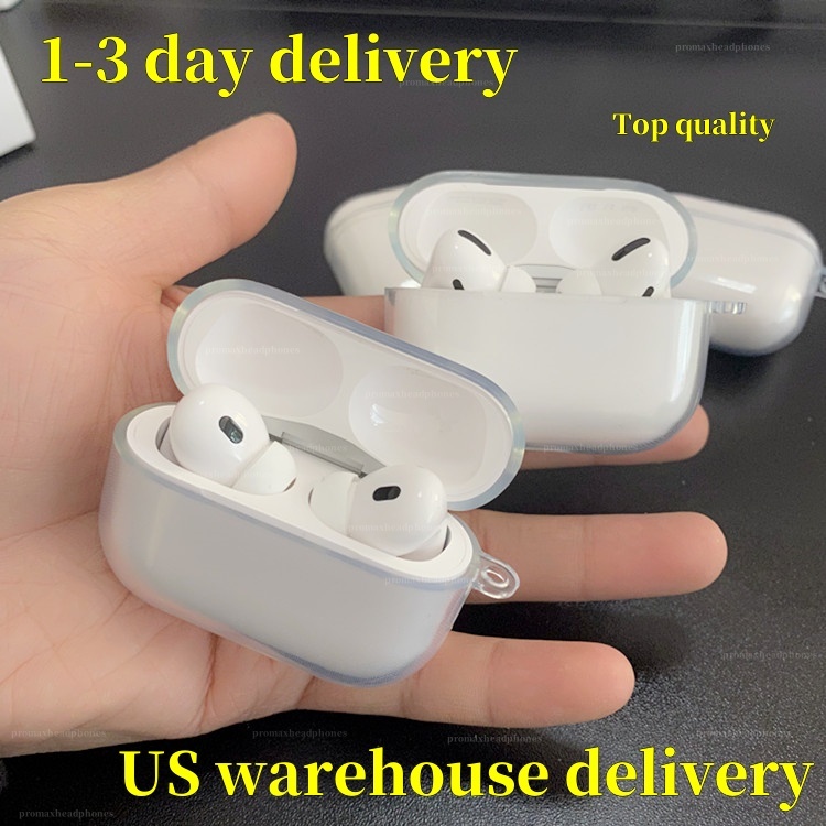 For Airpods pro 2 air pods 4 3 5 Earphones Max Headphones airpod 4 Bluetooth Headphone Accessories tpu Silicone Protective Cover Wireless Charging Shockproof Case
