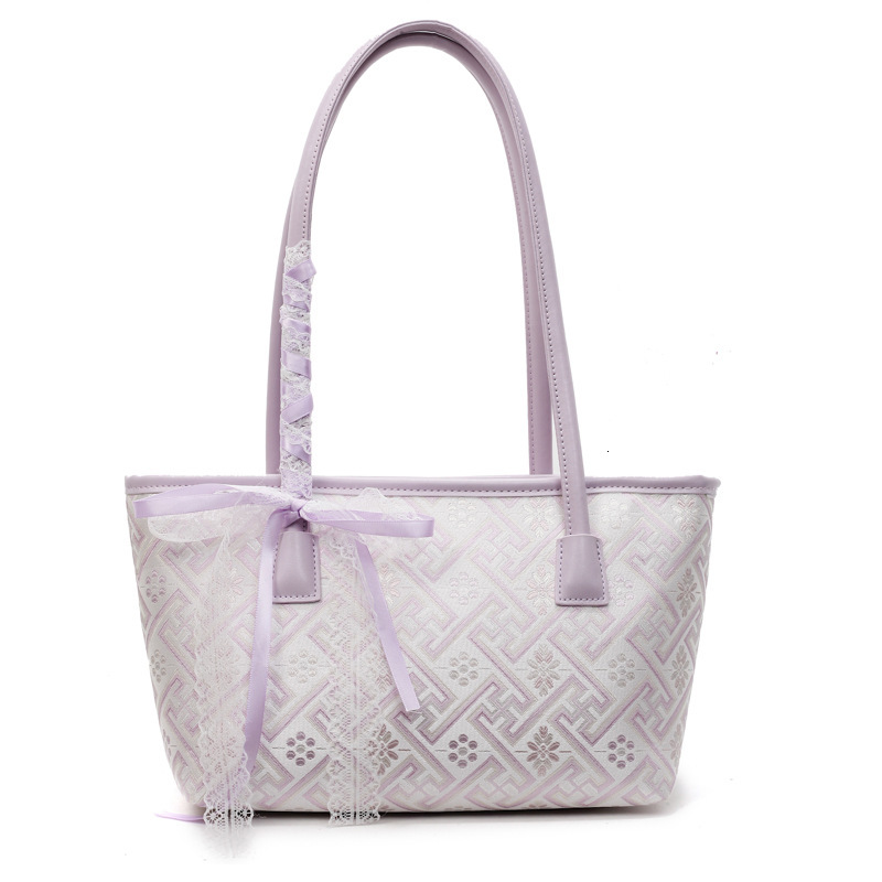 Free shipping designer New Chinese Style Tote Bag for Women 2025 New Trendy Fashion Versatile Shoulder Bag Niche Large Capacity Underarm Bag
