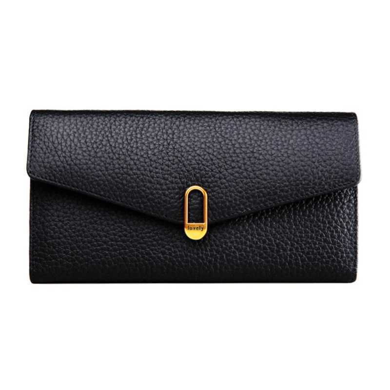Genuine Leather Wallets for Wen Luxury Designer Wens Purses LG Purse High Quality RFID Card Holder Wallet Cluh Bag Y250707