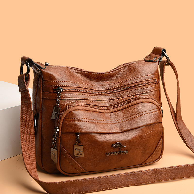 Free Shipping Blue Heart Kangaroo Women's Bag 2025 Designer New Middle-aged Mother Bag Fashionable Grandmother Bag Large Capacity Single Shoulder
