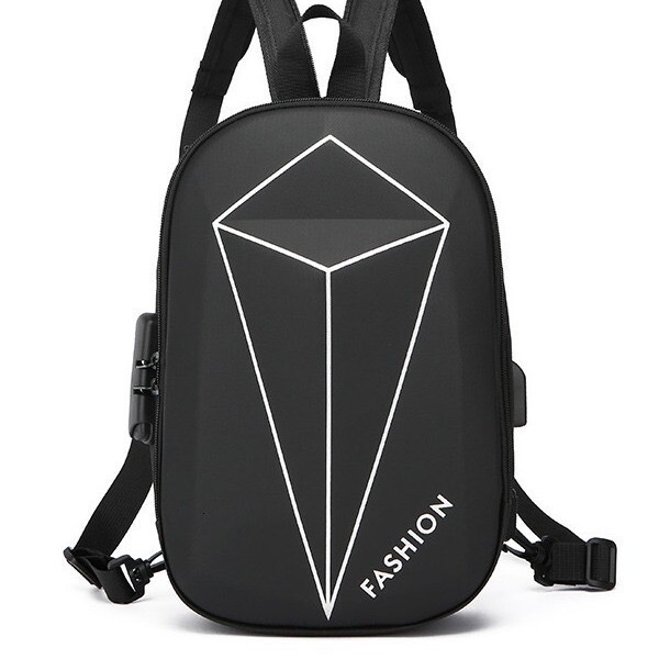 Cross border Korean version trend single shoulder multifunctional anti theft chest bag for men and women s business trend travel waist bag