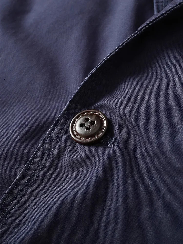 Turkey High Quality 100 Cotton Yarn Washed Breathable Autumn Mens Casual Blazer Suit Light Versatile Coats Citboys Cool 250628