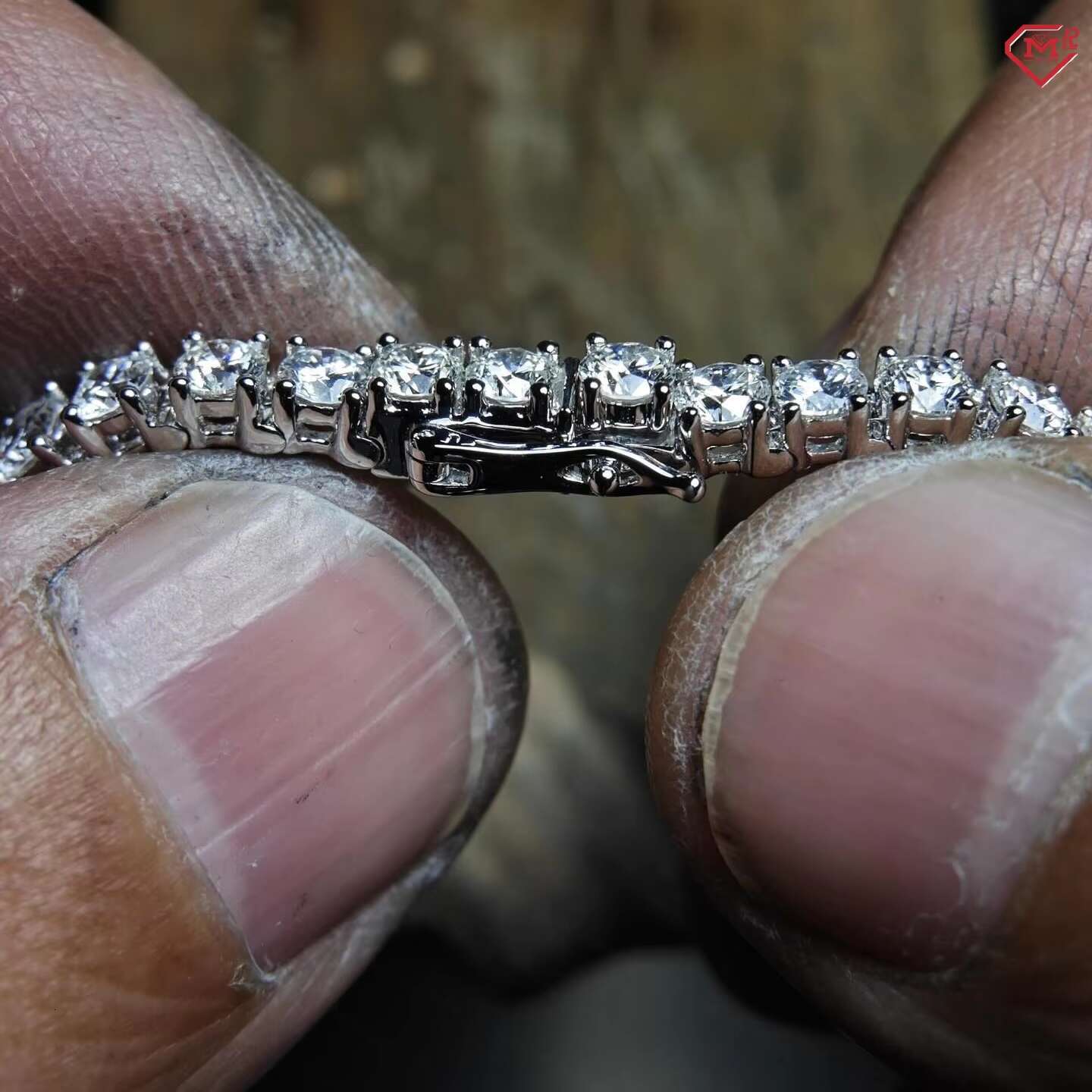 Factory Tennis Bracelet 4mm Women Men Elegant 925 Sterling Silver Iced Out VVS Moissanite Tennis Chain