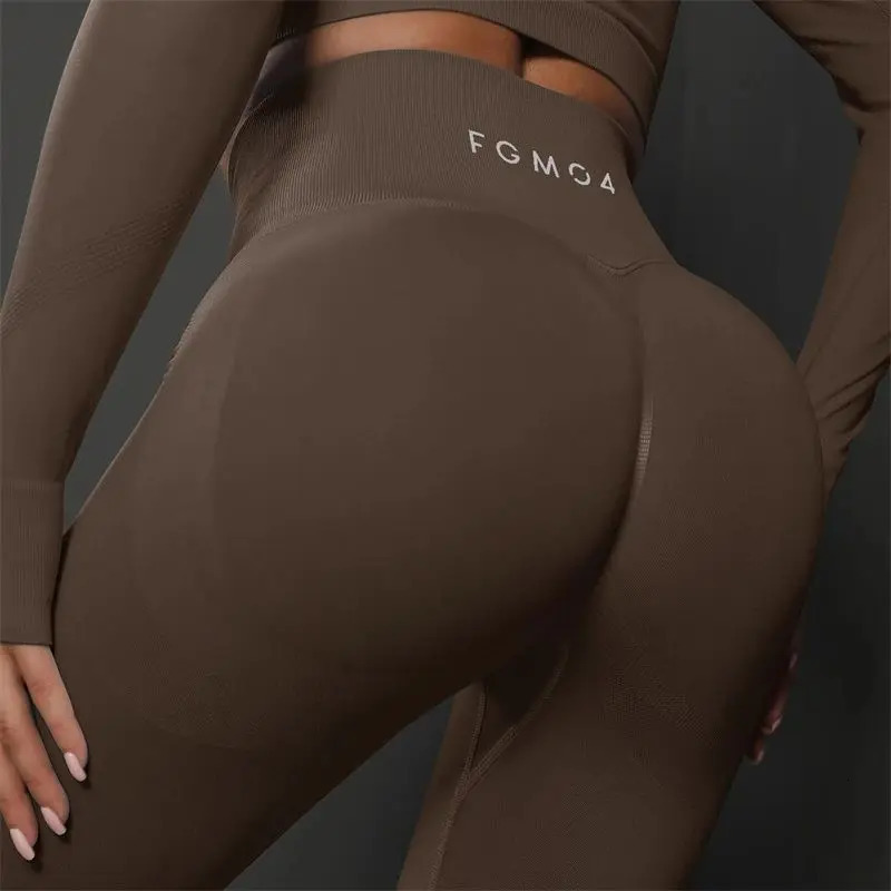 Fgmoa Seamless Gym Leggings Fgm04 Push Up Leggins Ladies Yoga Pants High Waist Booty Lift Leggings Ladies Sportswear 250701