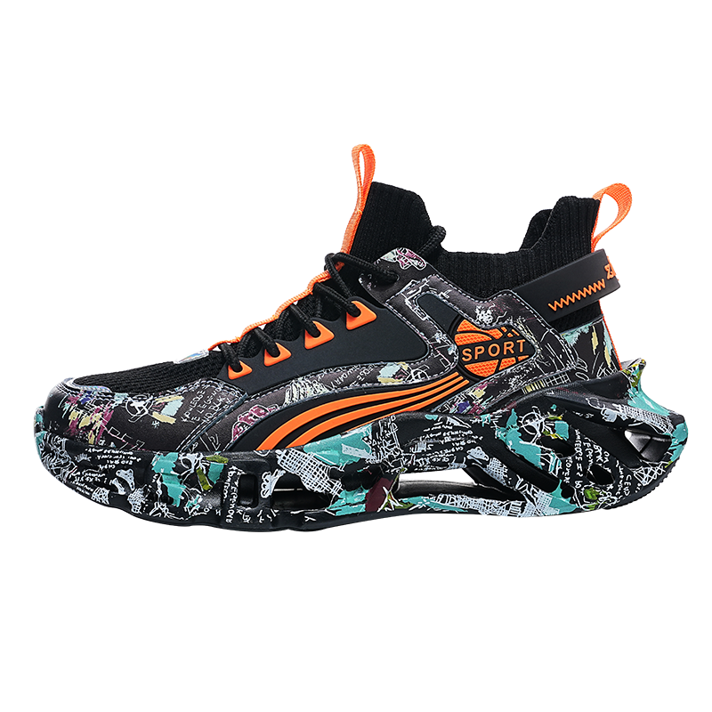 Designer Men's shoes summer breathable thin trendy brand versatile blade running shoes casual running mesh coconut sports trendy shoes