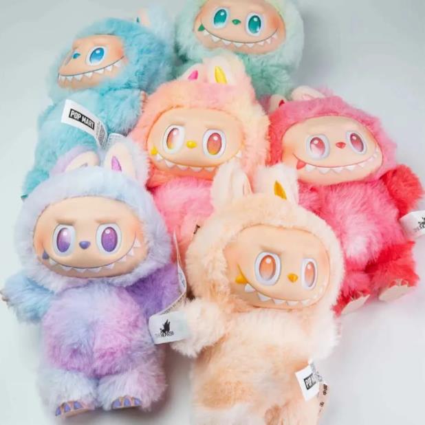 V1 V2 V3 V4 The Monsters Collection Pendant Series Spring Wild Home Cute Mokoko Pumpkin Purple Labubu Christmas Gift T250222