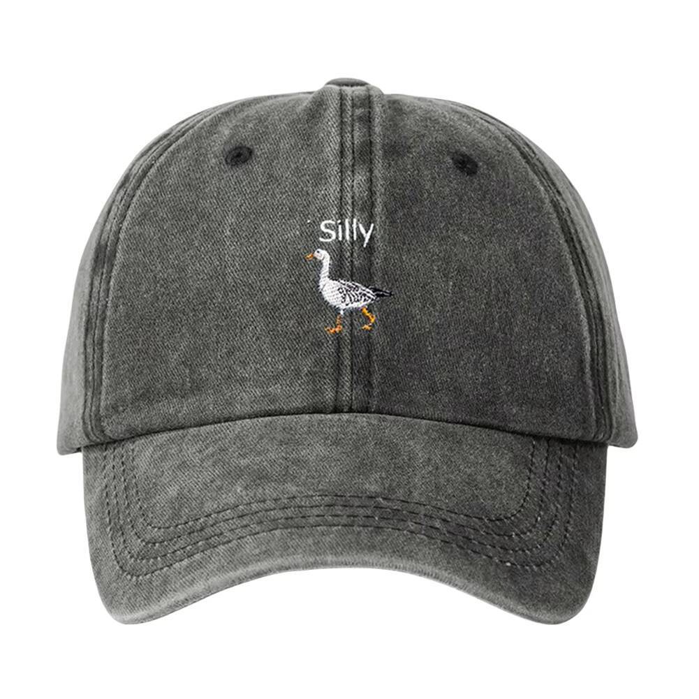 Embroidered Silly Goose Golf Adjustable Vintage Outdoor Camping Hat Mom Dad Baseball Cap for Men and Women ddmythur
