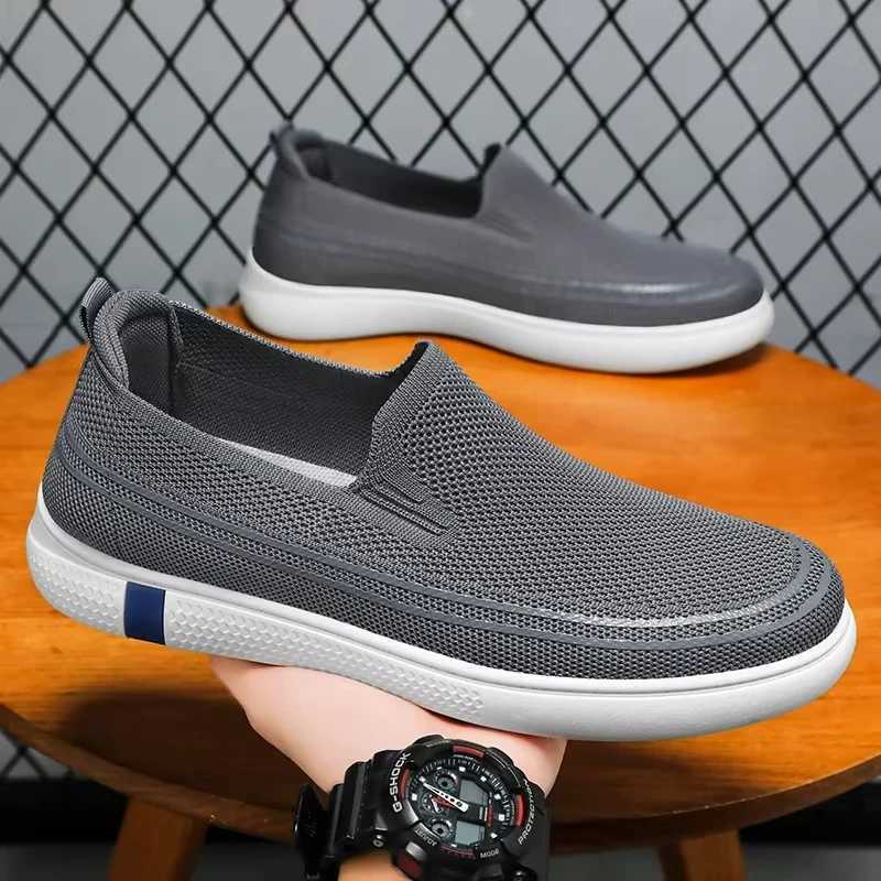 Shallow Mouth Lazy Person Man Shoes Breathable ManS Summer Sneakers Casual Sneaker S Shoes With Sing Y250707