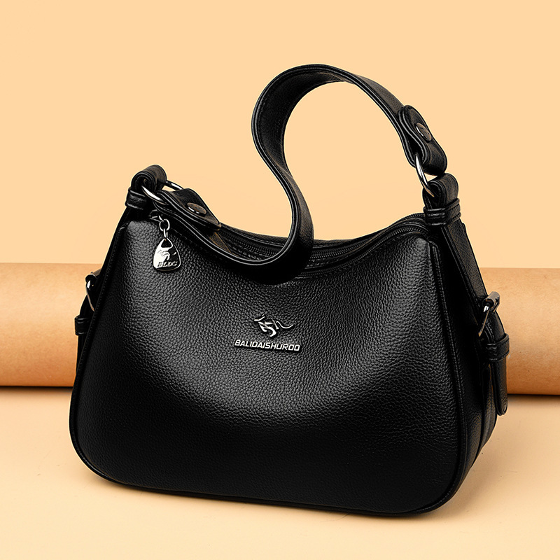 Free Shipping Bali Kangaroo Shoulder Bag 2025 Designer Women's Pillow Bag Slant Shoulder Bag Mom Bag Fashion Simple Women's Small Square Bag
