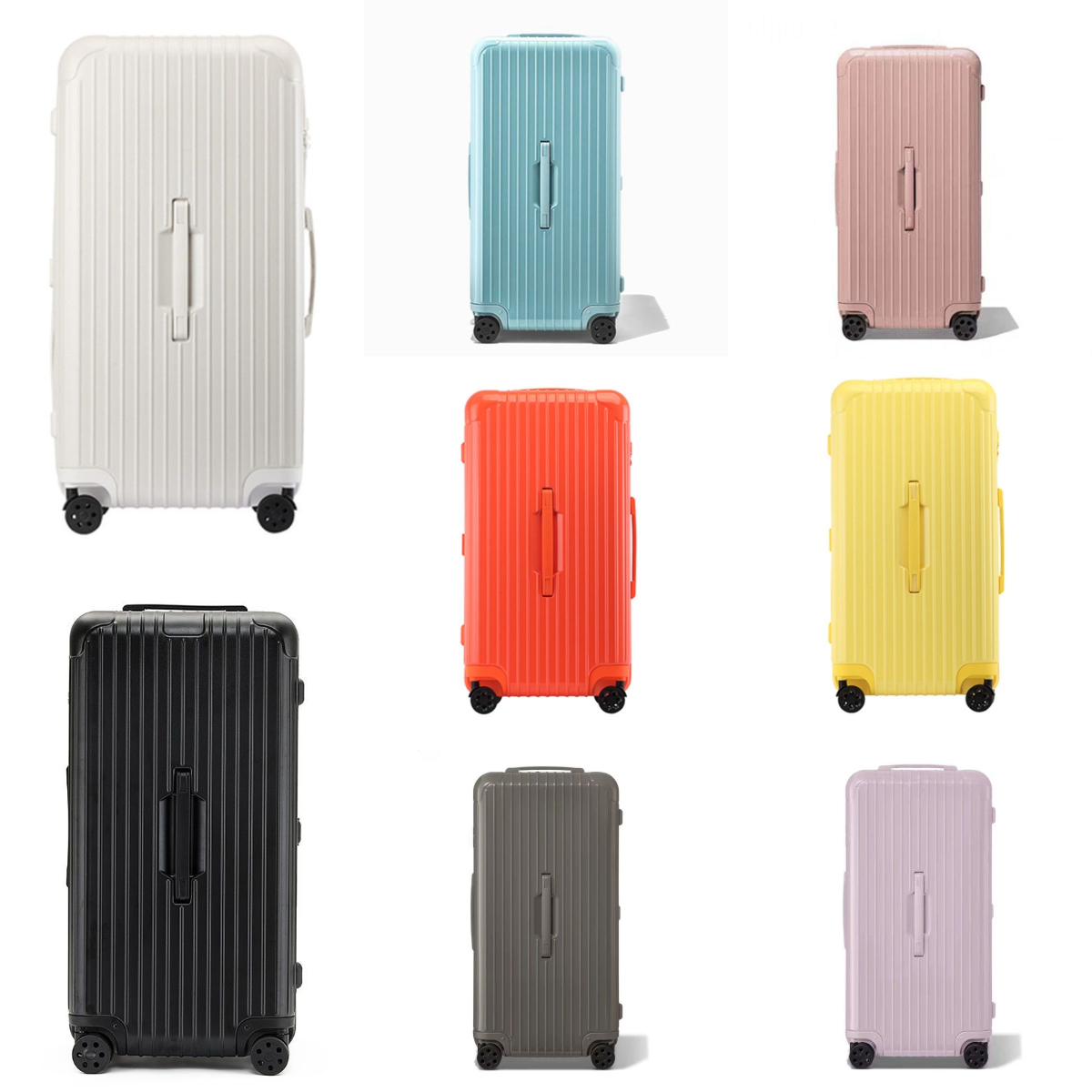 Extra large capacity luggage colorful luggage case password box travel suitcase trendy suitcase for women men swivel wheel zipper box