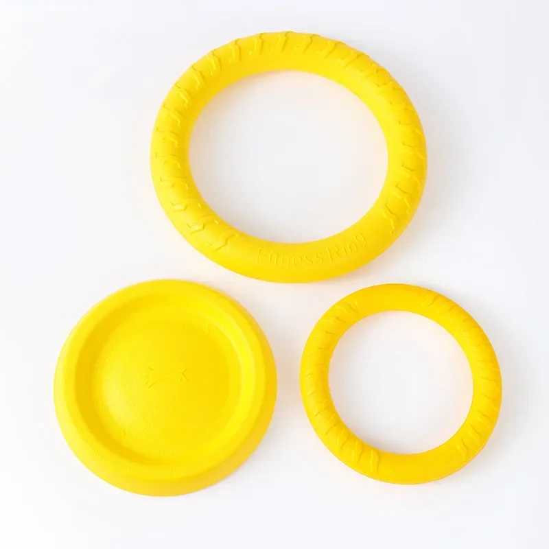iva Pet Toy Ball Dog Floating Ball Training Dog Pull Ring Bite Resistant Teething Pet Ball Rope Ball Foam Bite Resistant Dog Toy Y250705