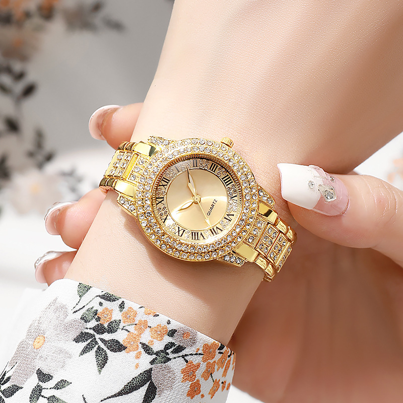 Great quality diamonds women Designer WristWatches Roman key pattern with box lady fashion casual Luxury Dial 37mm quartz Watchs no711
