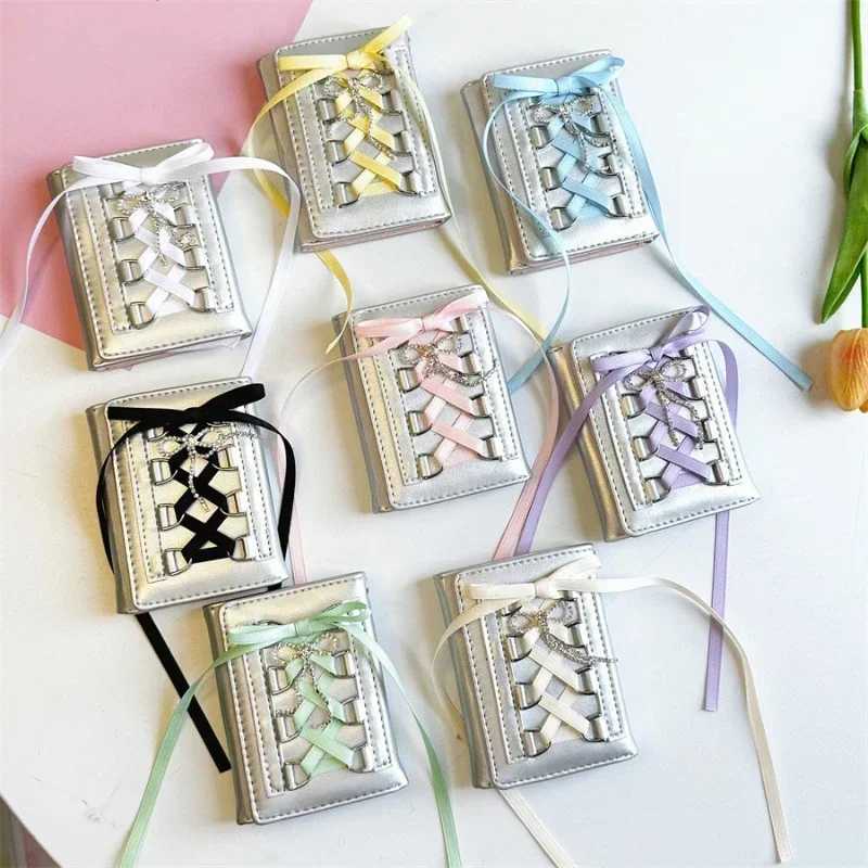 2023 Y2K Strap Designer Fi Short Coin Purse Casual New Korean Style Cute Wallet Purse Y250707