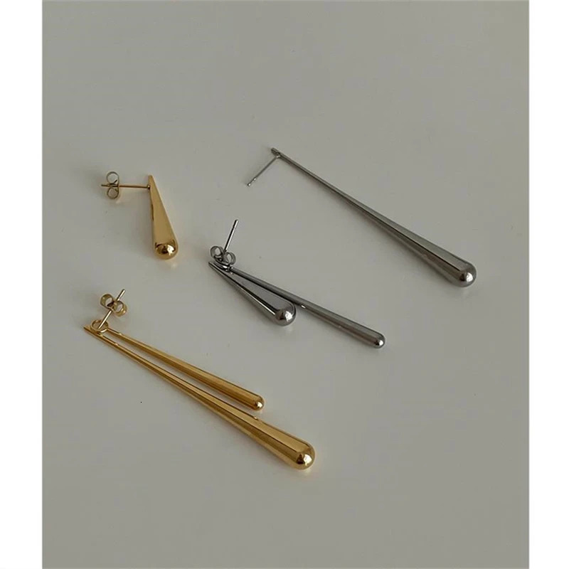 kshmir simple n fashion irregular long earrings a variety of wear method neutral earrings accessories gift 250701