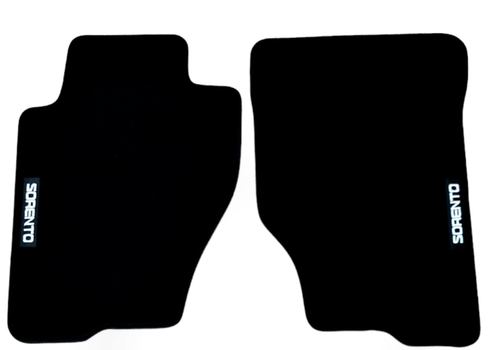Front Car Floor Mats Velour For Kia Sorento Waterproof Carpet Rugs Auto Liners