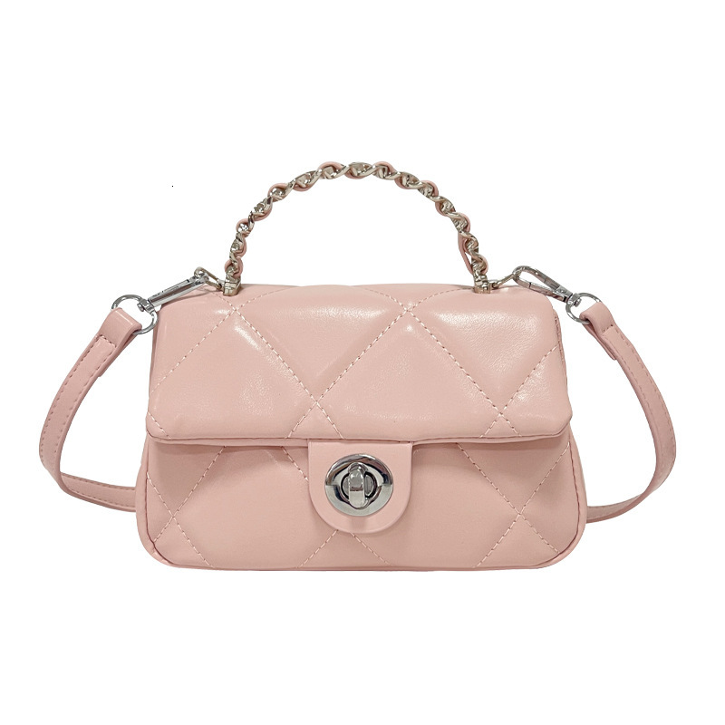 Free shipping designer Korean Style Super Popular Small Square Bag for Women 2025 Hot Item Niche High-End Quilted Chain Bag Versatile Crossbody Bag
