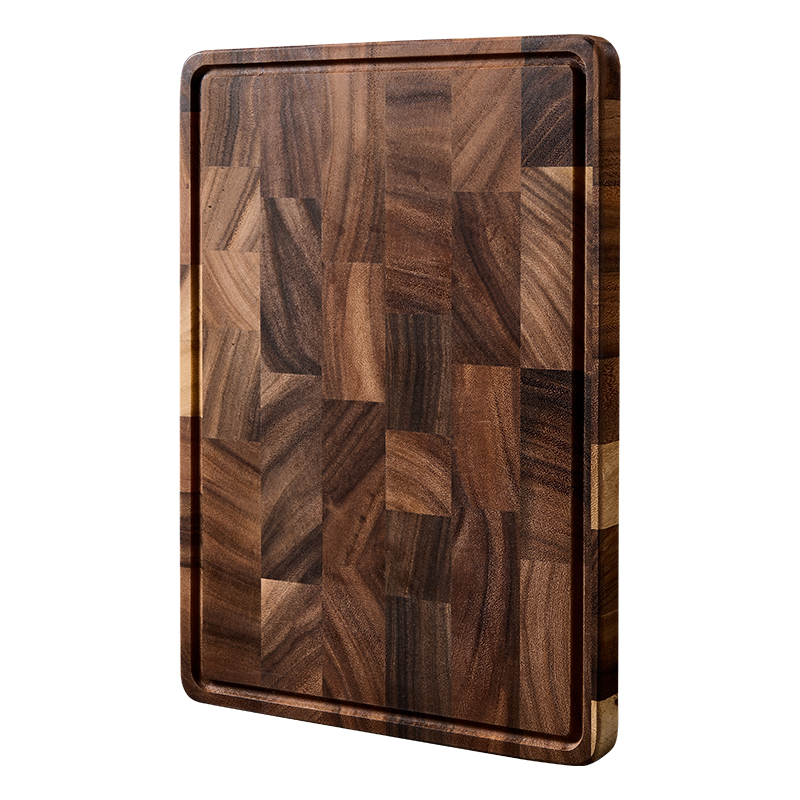 KMDO2008 New Chinese black walnut chopping board solid wood household cutting board cutting board fruit kitchen panel auxiliary antibacterial anti-mol