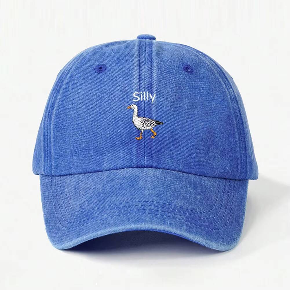 Embroidered Silly Goose Golf Adjustable Vintage Outdoor Camping Hat Mom Dad Baseball Cap for Men and Women ddmythur