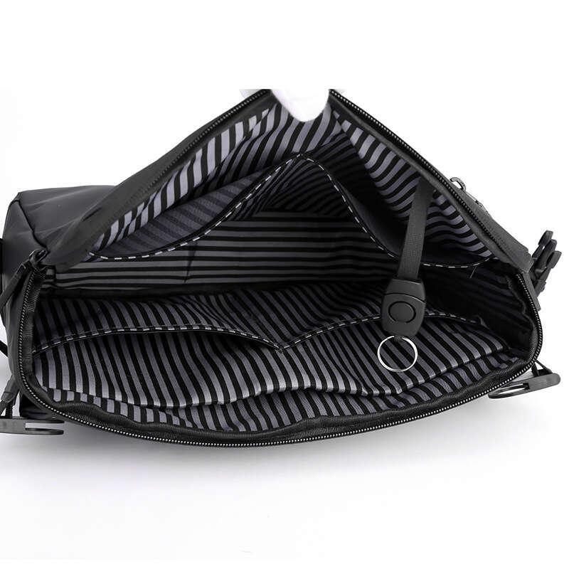 New Simple Crossbody Fashion Single Shoulder Men's Large Capacity Water-Resistant Messenger Bag Business Briefcase