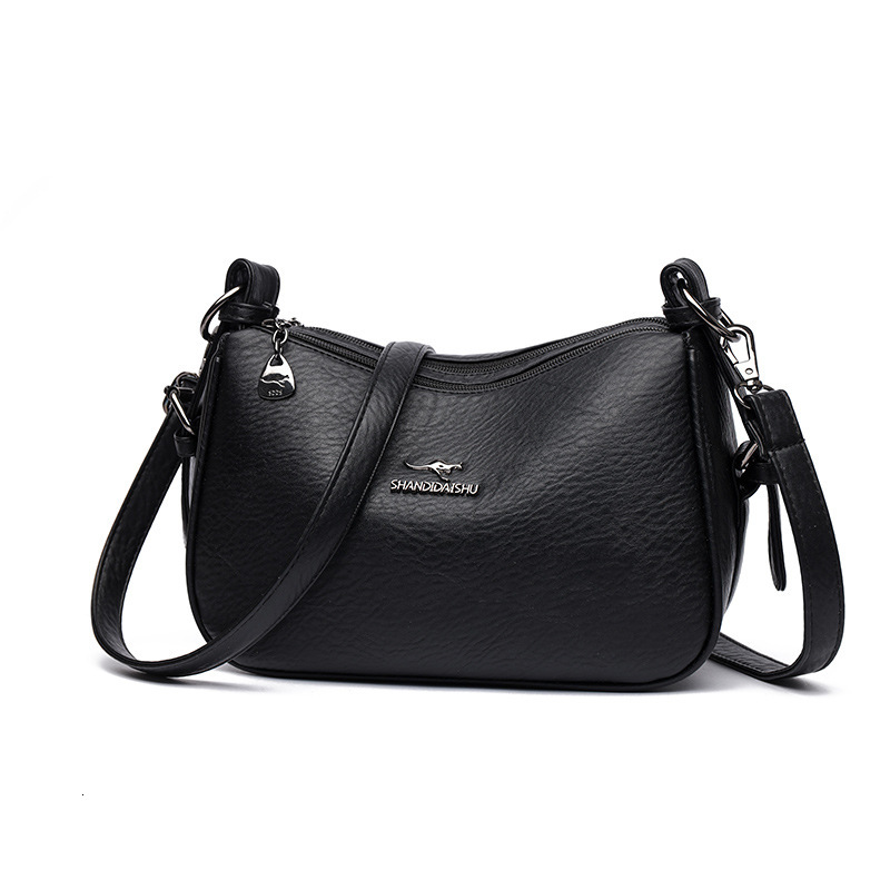 Free Shipping Kangaroo Women's Bag 2025 Designer New Mom Bag Large Capacity Multi Functional Middle Aged And Elderly Crossbody Bag Manufacturer D