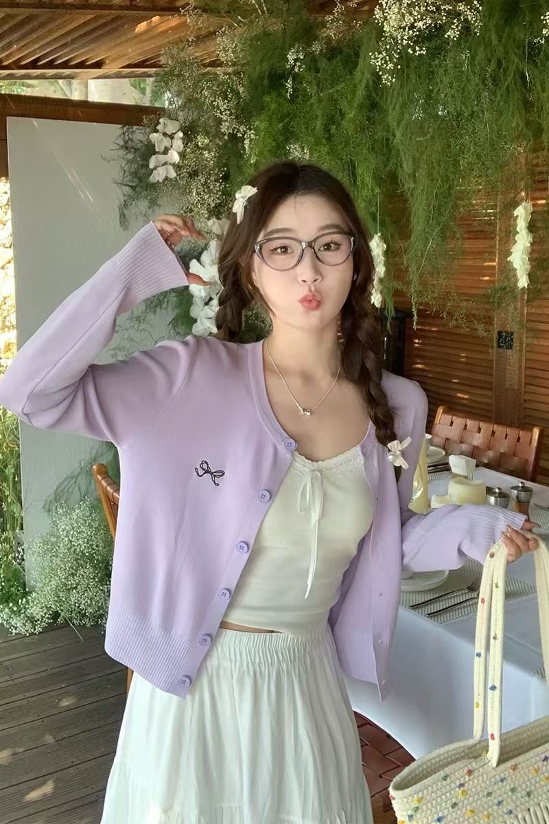 Sweater Cardigan Knit Jacket Women Wear Super Nice Unique Beautiful Top hot-sale products