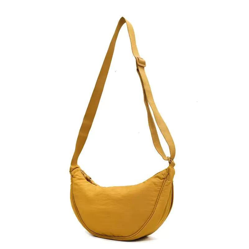 Simple Design Womens Messenger Bag Fashion Ladies Nylon Hobos Small Shoulder Bags Vintage Female Girls Purse Cloth Handbags ddmynov