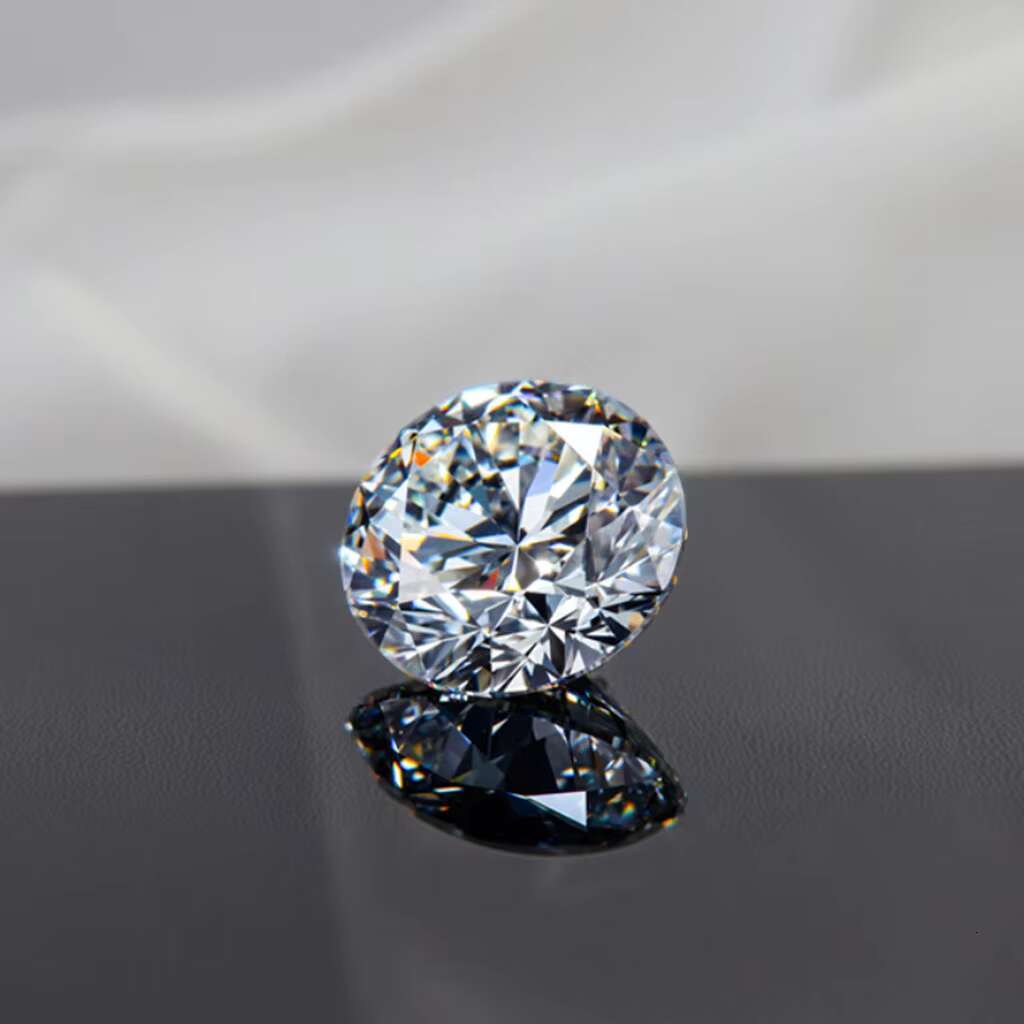 Real IGI GIA Certified 0.5ct 1ct 2ct 3ct Round Lab Grown Diamond Synthetic Loose HPHT CVD Lab Made Diamond Wholesale Price