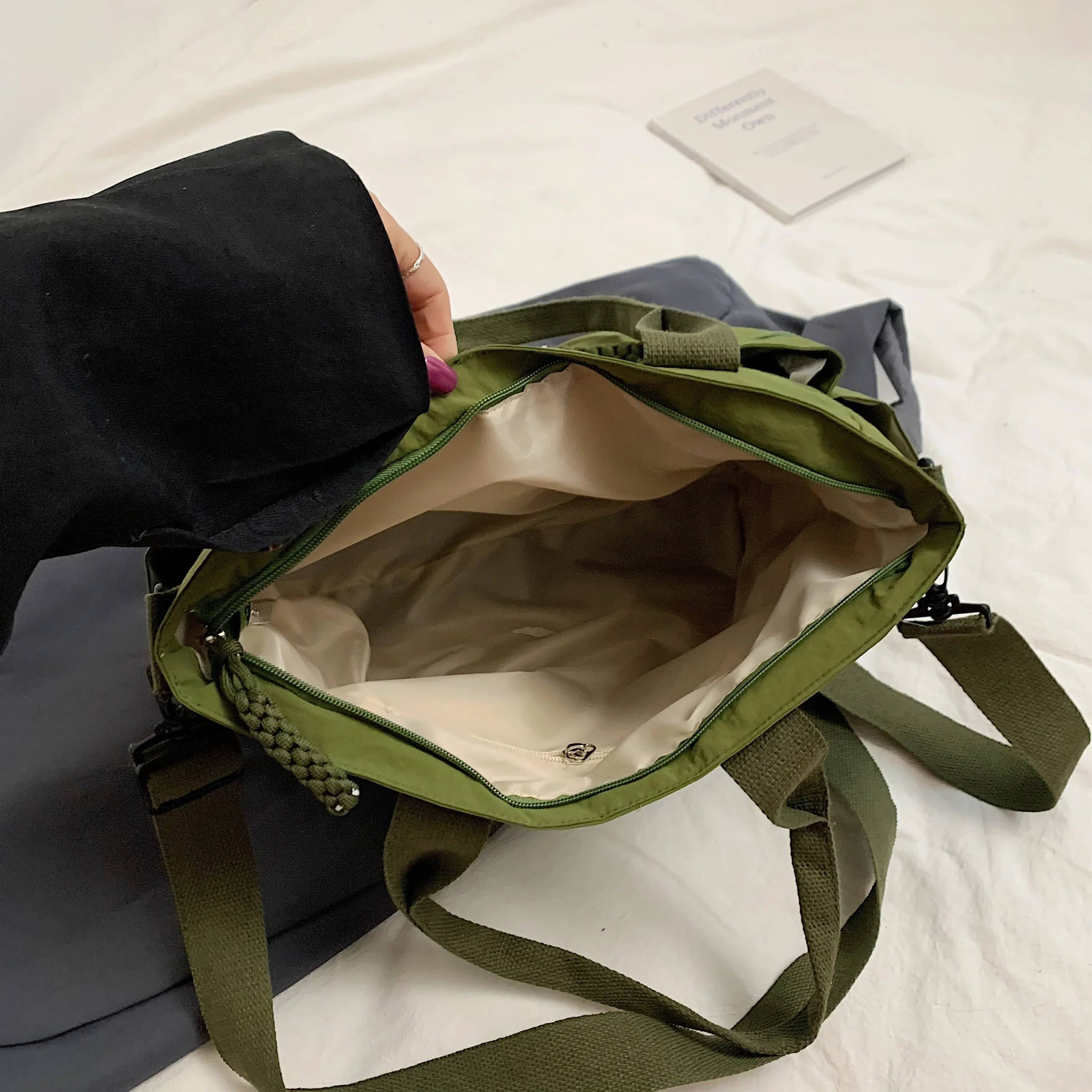 Street Casual For Men Large Capacity Messenger High Quality Oxford School Unisex Leisure Shoulder Bag Travel Handbag high-quality